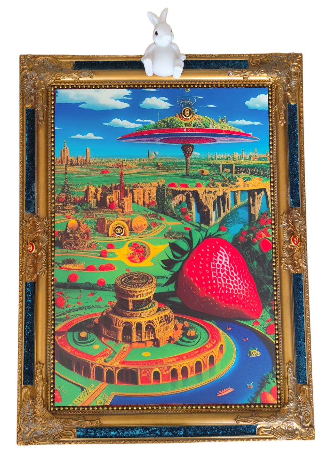 Toivo Freeman Pilt "Landscape with strawberry"