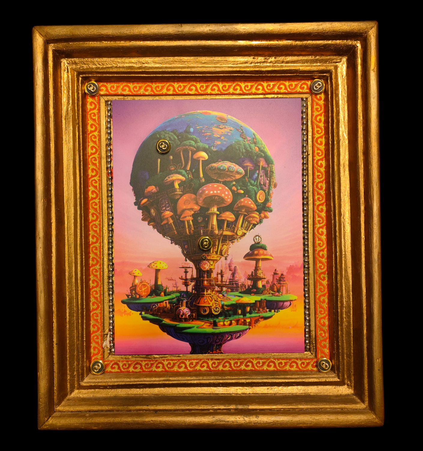 Toivo Freeman Pilt "Pcyhedelic landscape"