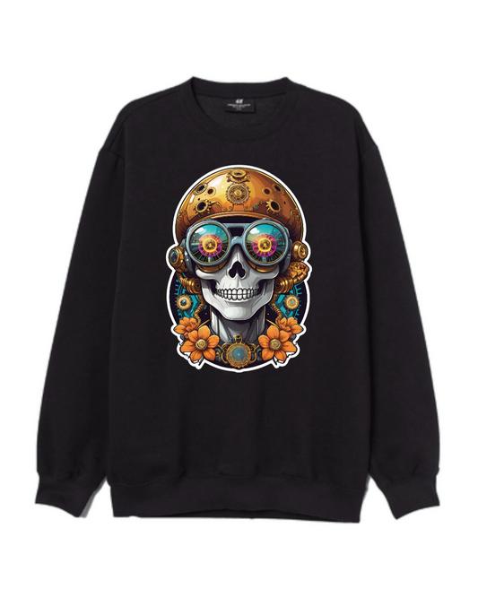 Dressipluus "Steampunk Scull"